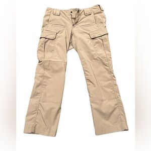 511 Tactical Women STryke Pants Khaki Cargo Hiking EMS Police work pant sz 4